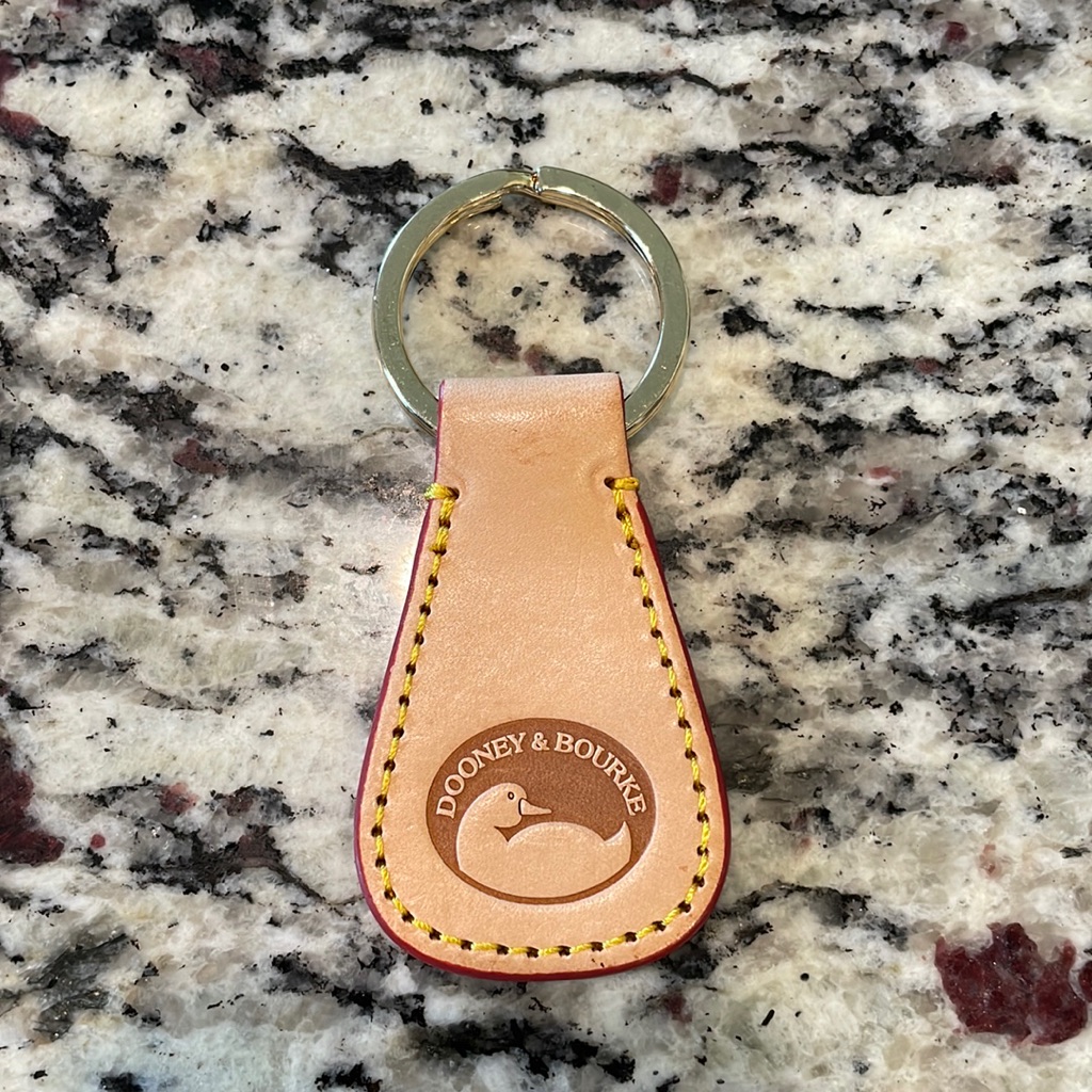 Dooney  Leather Key Ring